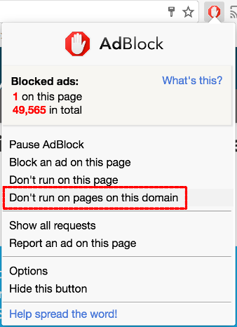 Please Disable Adblock